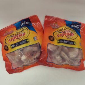Easy peel gulf shrimp